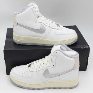 Nike Women's AF1 Sculpt Size 9 Style DC3590 101 Summit White/Silver
